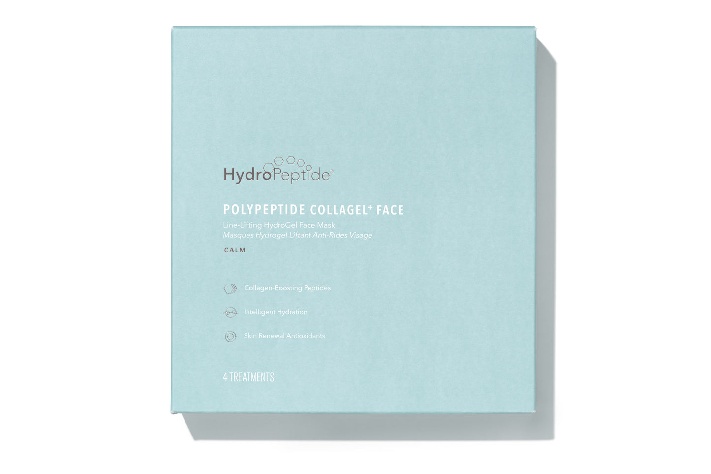 Polypeptide Collagel+ Face (Mascarilla Hydrogel para rostro) 4 Piezas