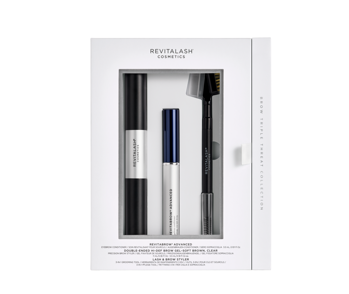 Brow Triple Threat Collection - RevitaBrow® Advanced